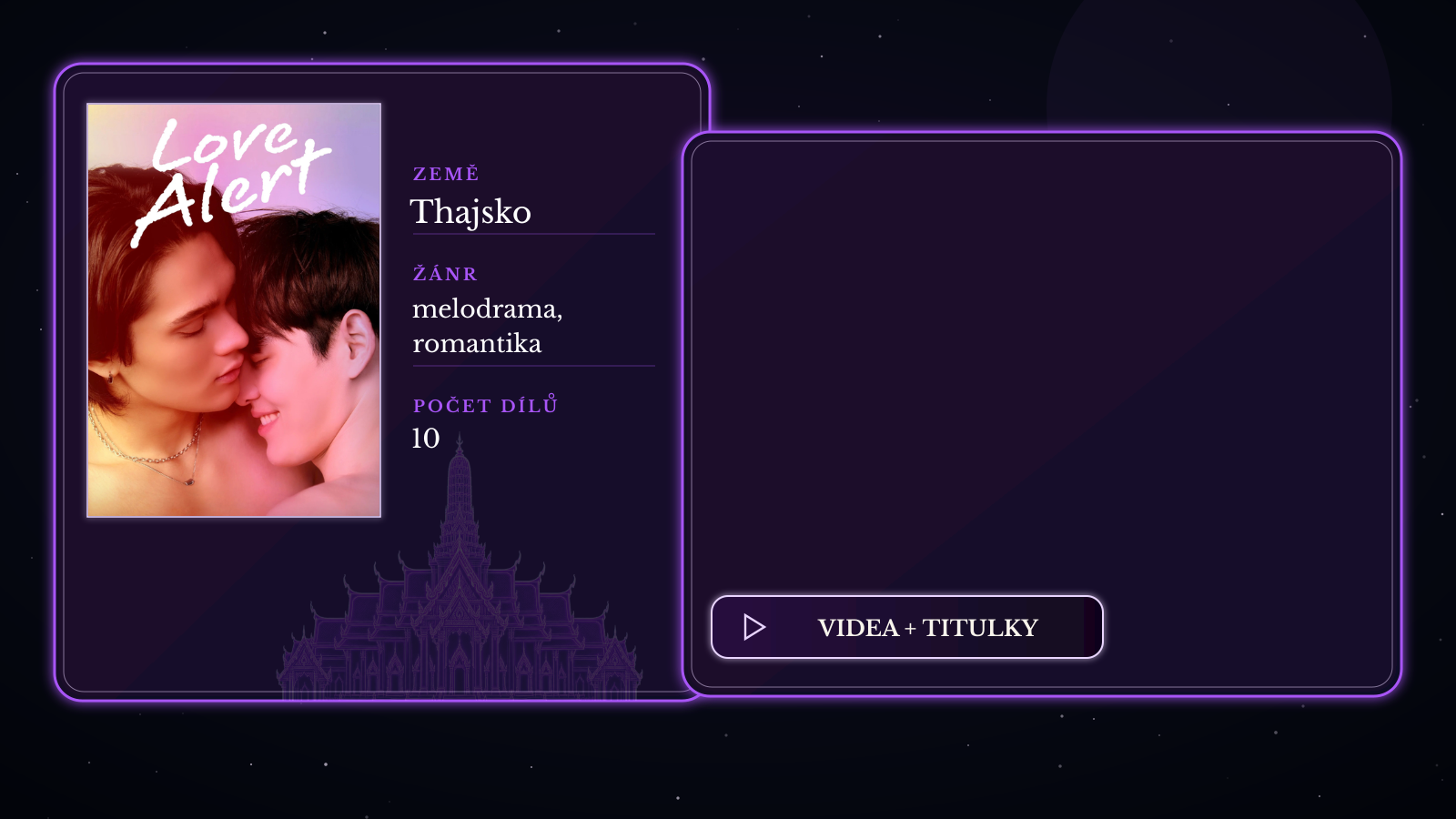 Love Alert – thajský BL seriál s českými titulky